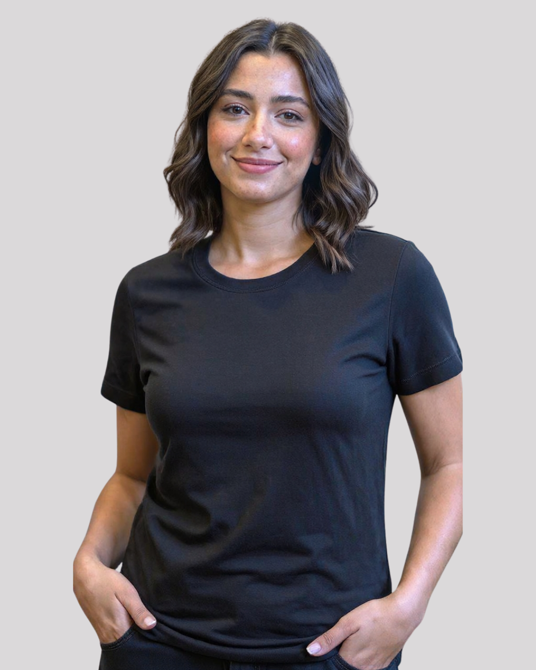 Cotton 100% Double layer Basic Top
