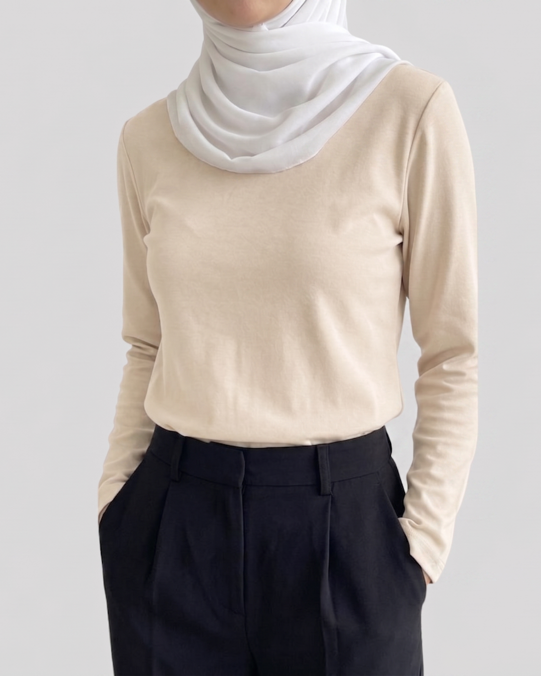Cotton 100% Double layer Basic Top